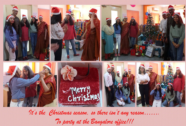 Christmas Celebrations At The Bangalore Office